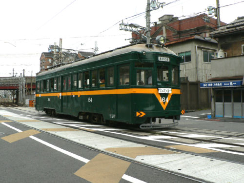 阪堺電気軌道モ161形164号「ビークル・スター」